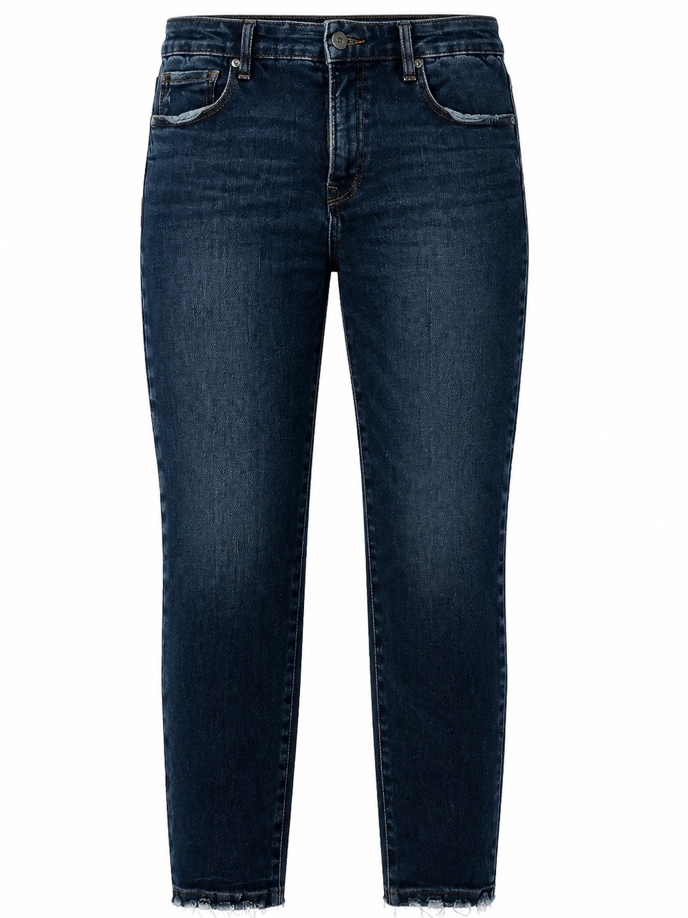 Good American Dark Indigo Slim Jeans